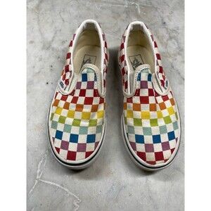 Vans Checkered Slip-Ons Kids 13